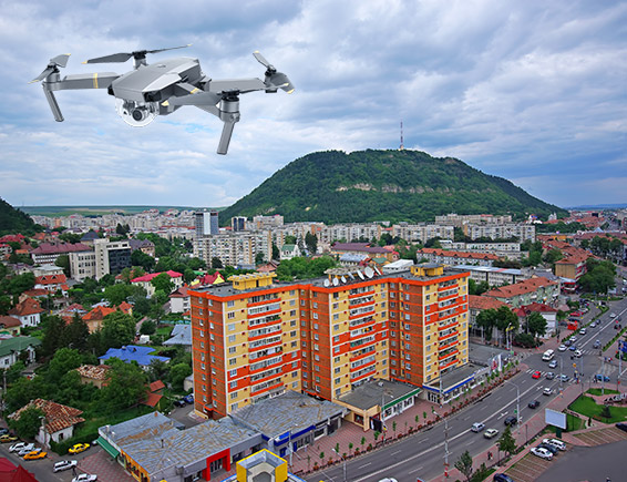 Filmare fotografie aeriana cu drona